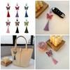 Fashion Butterfly Keychain Vintage Tassels Phone Chain Car Keys Holder Charm