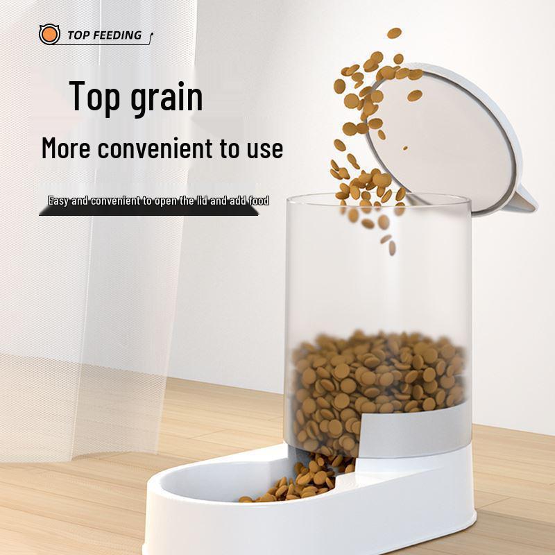 Automatic Pet Feeder and Water Dispenser for Large Dogs and Cats