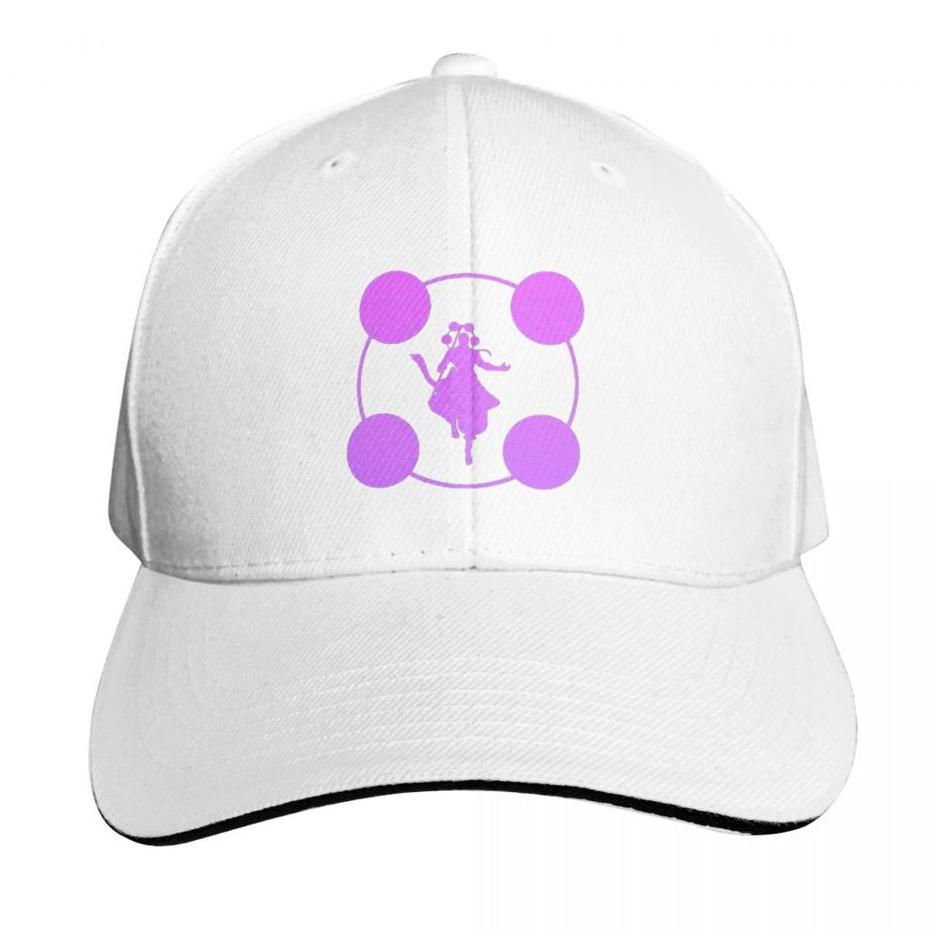 Purple Enel Kaminari Baseball Cap Hat Baseball Cap Sun Caps Visor Sunhat Women Beach Fashion Unisexs
