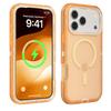 Transparent Shockproof Case For iPhone 17/16/ 15/ 14/ 13 Series Cover Compatible With MagSafe, Triple Layer Magnetic Charging, Drop-Proof Phone Case