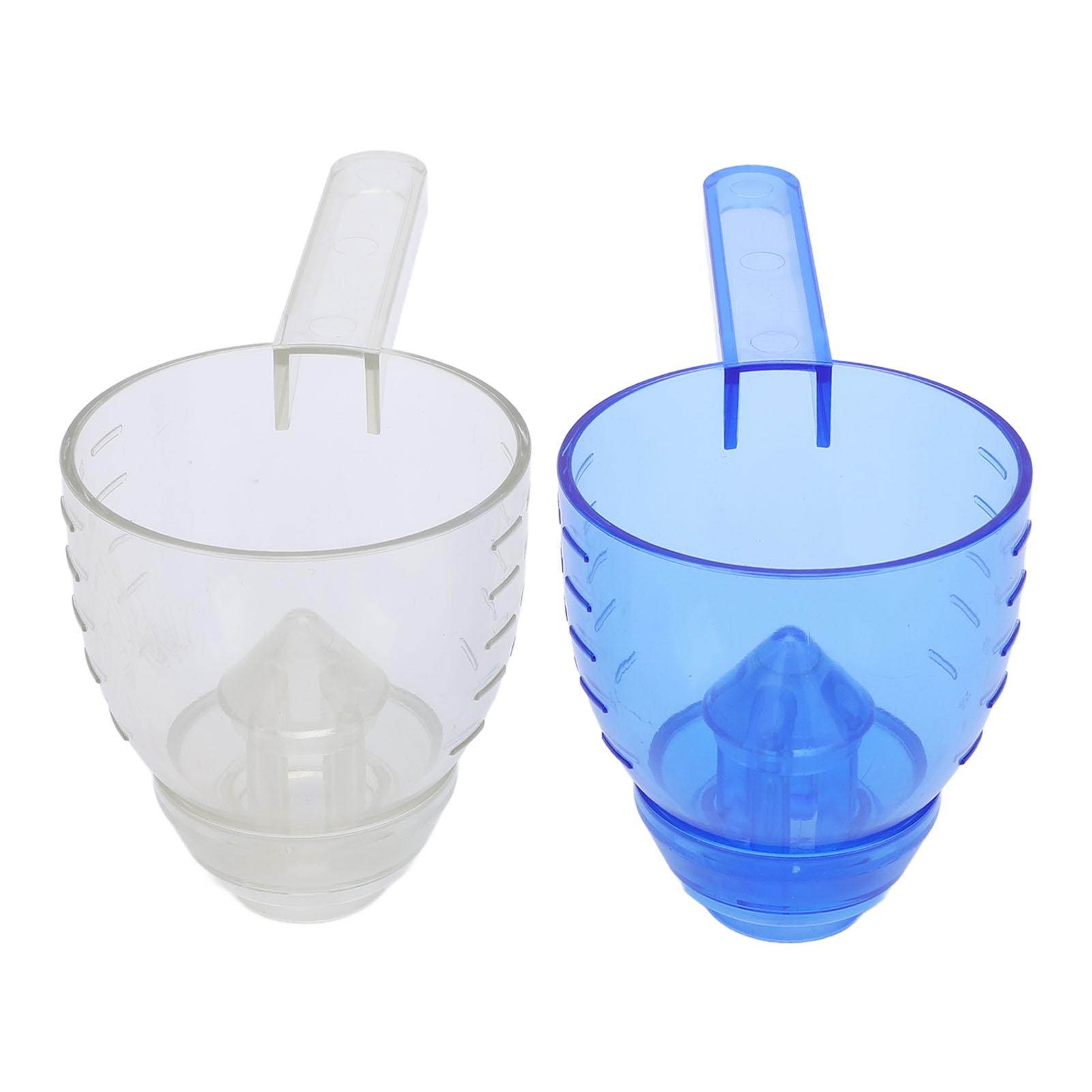 

2 Pcs Convenient Measuring Scoop 25g Capacity Prevent Spill Clear Measuring Cup with Funnel and Scale