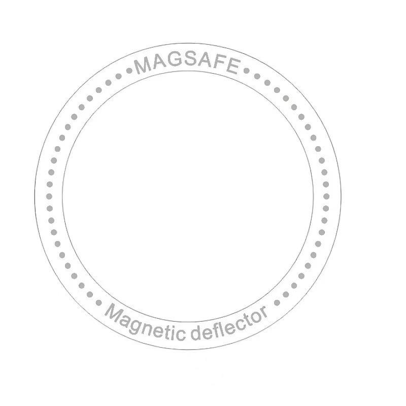 Magnetic Ring for Wireless Charging - Metal Sticker for MagSafe Compatibility