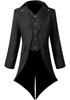 Herren Gotische Viktorianische Steampunk Frackjacke