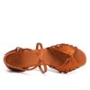 Profesjonalne damskie buty do tańca latynoskiego Salsa buty do tańca towarzyskiego kryty środkowy obcas 5cm
