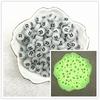 100 Stück 7x4mm A-Z Leuchtende Perlen Buchstabenperlen Acryl Abstandshalter Perlen Für Schmuckherstellung DIY Anhänger Armband
