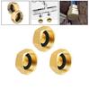 Brass Pipe End Cap Brass Blanking Cap For Home Plumbing For Industrial Use 1-inch Female Thread Corrosion-resistant Brass