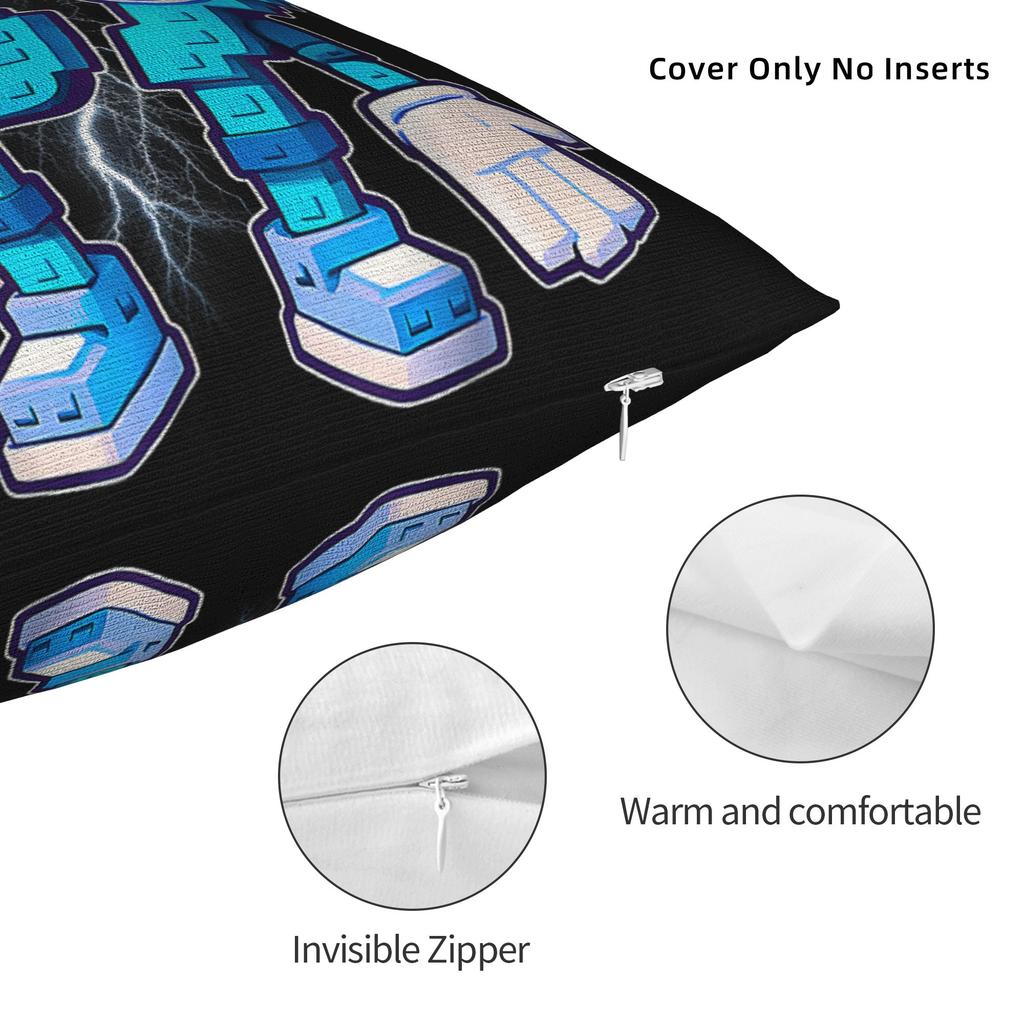 67 Six Seven 6-7 Funny Italian Brainrot Meme Pillow Cover  Soft Cushion Cover Cute Funny Pillow Case For Sofa Bedroom Home Decor