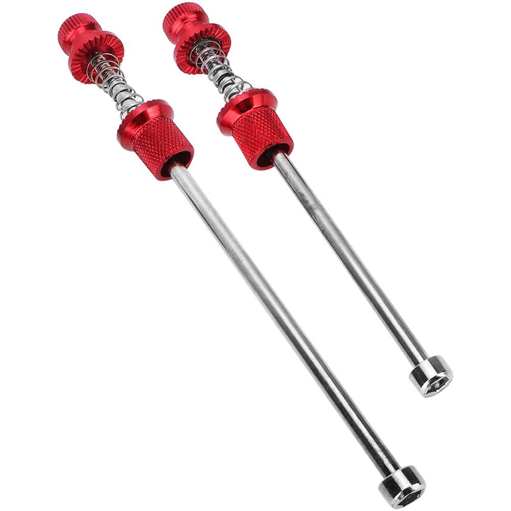 Aluminiumlegering Landsvägscykel Stöldskydd Snabbkopplingar Hjul Låsning Säkerhet (Svart)
