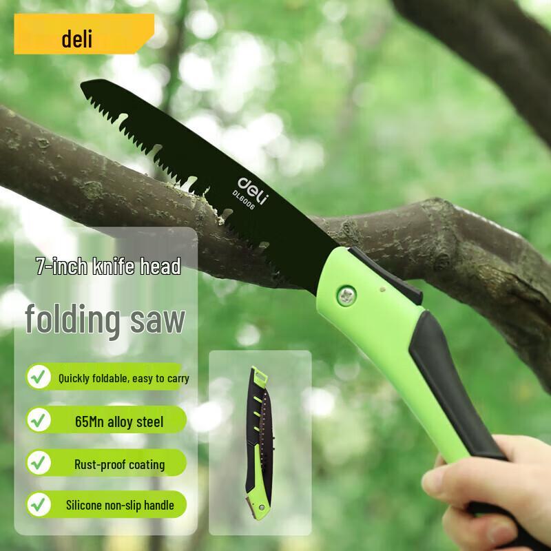 Deli 7-inch Folding Wood Saw
