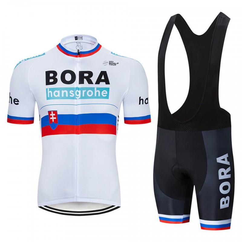 Mens Cycling Jersey Bib Shorts Set Breathable Mesh Bike Outfit Road