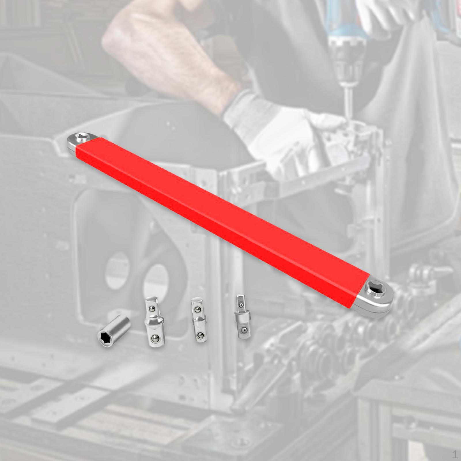 

15-дюймовый офсетный удлинитель гаечного ключа ручной инструмент для обслуживания автомобиля Red