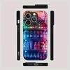 Beverage vending machine pattern tempered glass phone case suitable for iPhone 17 16 15 14 13 12 11 Pro/Max/Plus shockproof