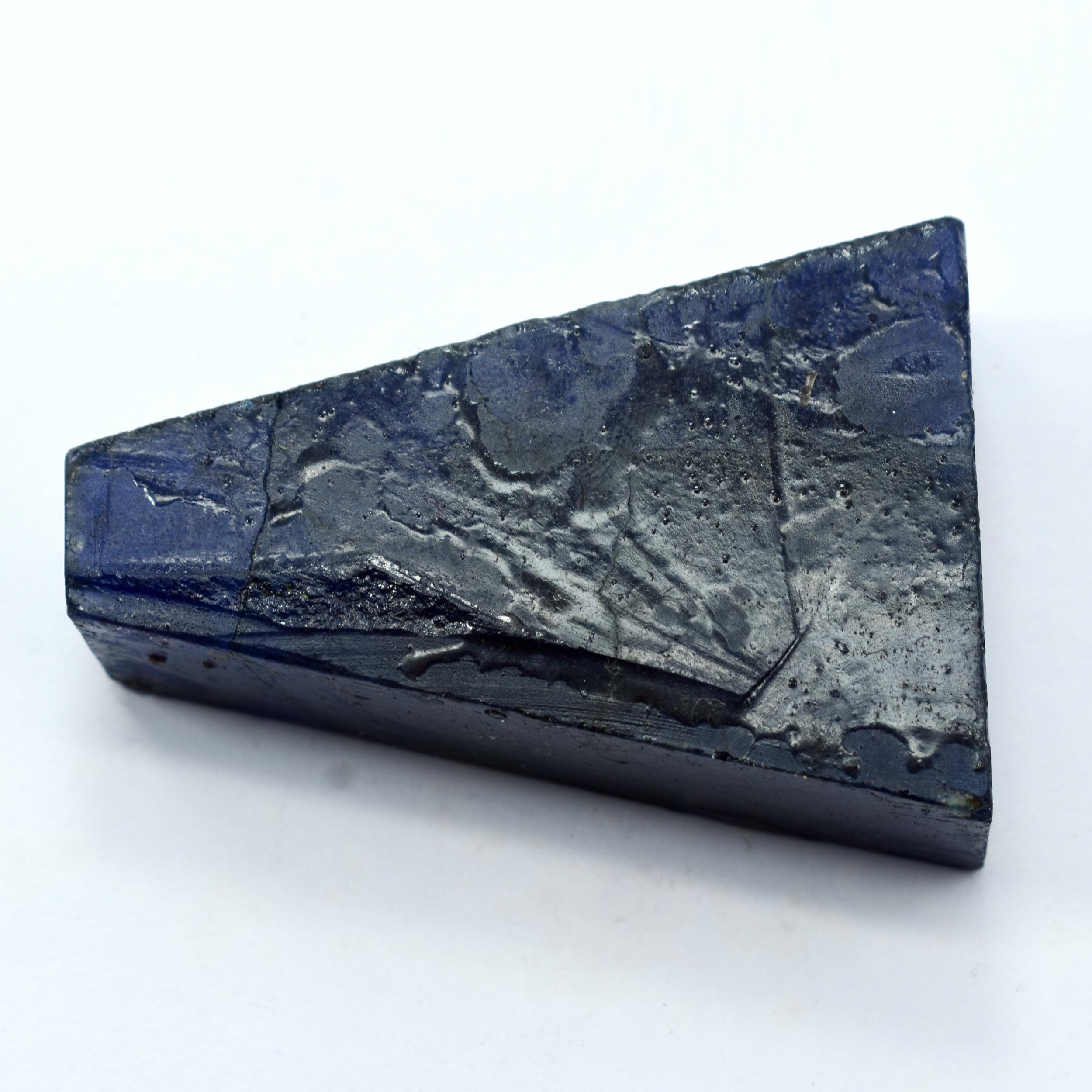 

Natural Blue Sapphire Rough Uncut Huge Size 786 Ct CERTIFIED Loose Gemstone rr-028-sa 57.7 mm approx синій