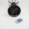 Urushi Product [Cordless LED] Bon Festival Lanterns, Pair, Mini, Extra Small, Compact, Plastic, Black