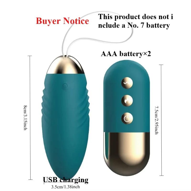 Wireless Remote Control Vibrator for Women 10 Speed Bullet Eggs Clitoris Stimulator Panties Ball Sex Toy