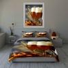 Beer pretzel wheat Bedding Duvet cover sets Duvet covers Pillowcases gifts (1 * Duvet Cover 2 * Pillowcases, without duvet insert)