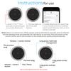 Wireless Car Steering Wheel Control Button Bluetooth Multimedia GPS Remote Control Button Car Radio MP3 Player Controller