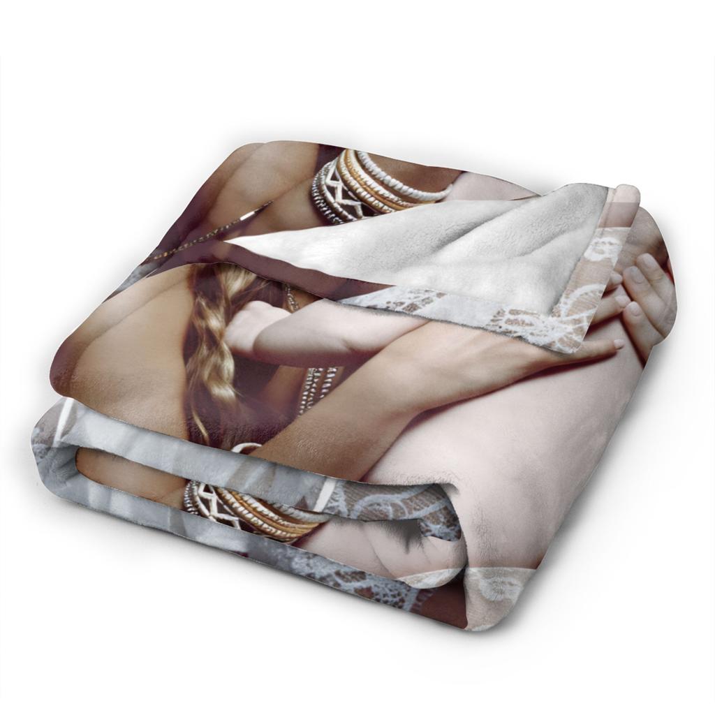 Coperta Shakira Qualità Morbida Cantante Pop Coperta da Lancio Inverno Viaggio Ufficio Divano Sedia Fantasia Copriletto