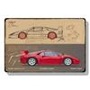 Metal Tin Signs Plaque Classic Cars Wall Decoration Vintage Art Posters Iron Painting for Man Cave Home Cafe Game Room Club Bar