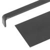 Carbon Steel Paper Towel Holder Wall Mounted Towel Bar Rack Paper Towel Roll Rack  Space Saving