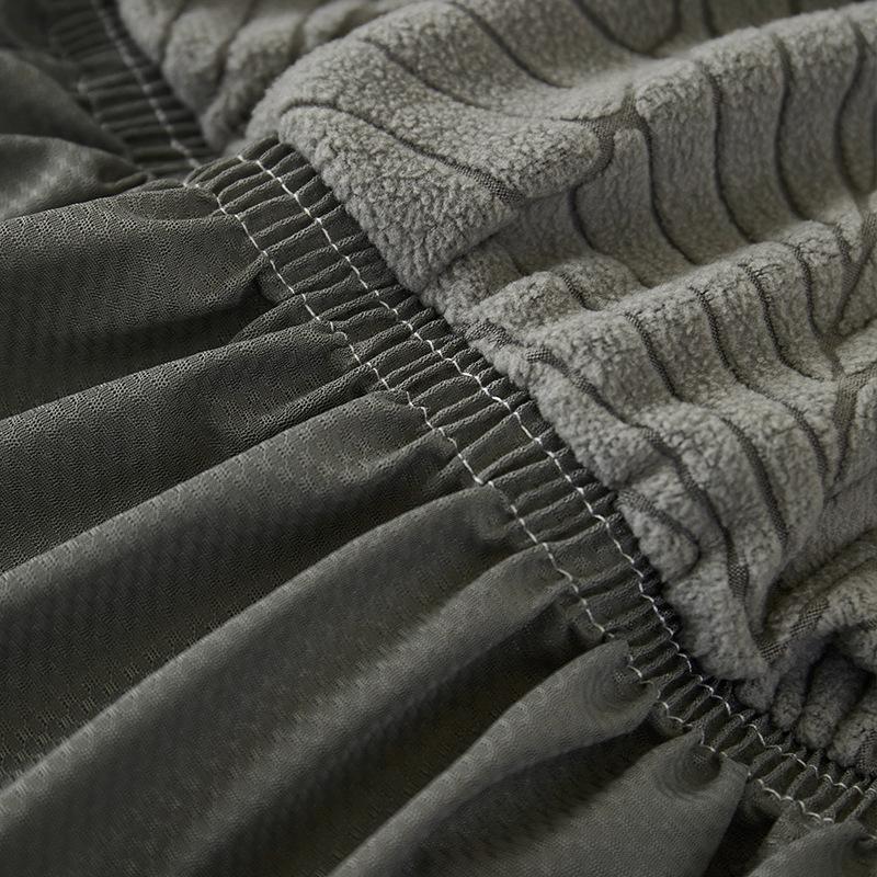 Stretch Knit Skirt Sofa Cover All Inclusive Durable Anti Cat Scratch Cushion Blanket Four Season Sofa Cover Dust Proof Cloth Towel