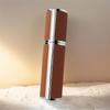 Luxury 5ml Travel Perfume Bottle with Leather Base - Leak-Proof Spray Design