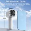 Portable Handheld Fan High-Speed Turbofan Rechargeable Electric Fan with Digital Display Support