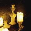 1Pcs Figurine Sculpture Roman Pillar Greek Column Candlestick Stand Durable Statue Pedestal