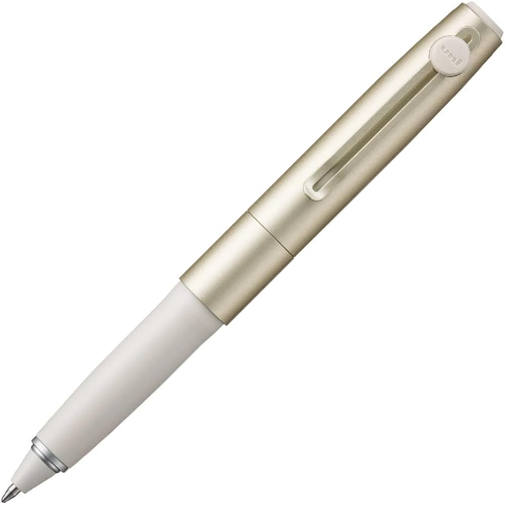 ZENTO Signature Model Ballpoint Pen Champagne Gold 0.7mm Ink Color Black UBZH07.25 Original Stylu...