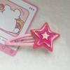 Girly Snap Clip Hairpin Y2K Girls Headdress Hair Accessories Delicate Star Color Block Mini Jelly Star Hairpin