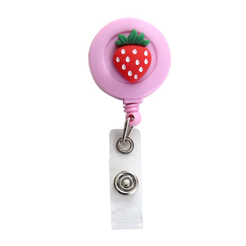 Supplies Cartoon Credit Card Holder Clip ID Name Holder Retractable Badge Reel ID Badge Holder Clip