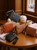New Women  Litchi Grain Rope Leather Coin Purses Soft Ultra-thin Portable Zipper Wallets Small Change Money Bags Key Holder Case