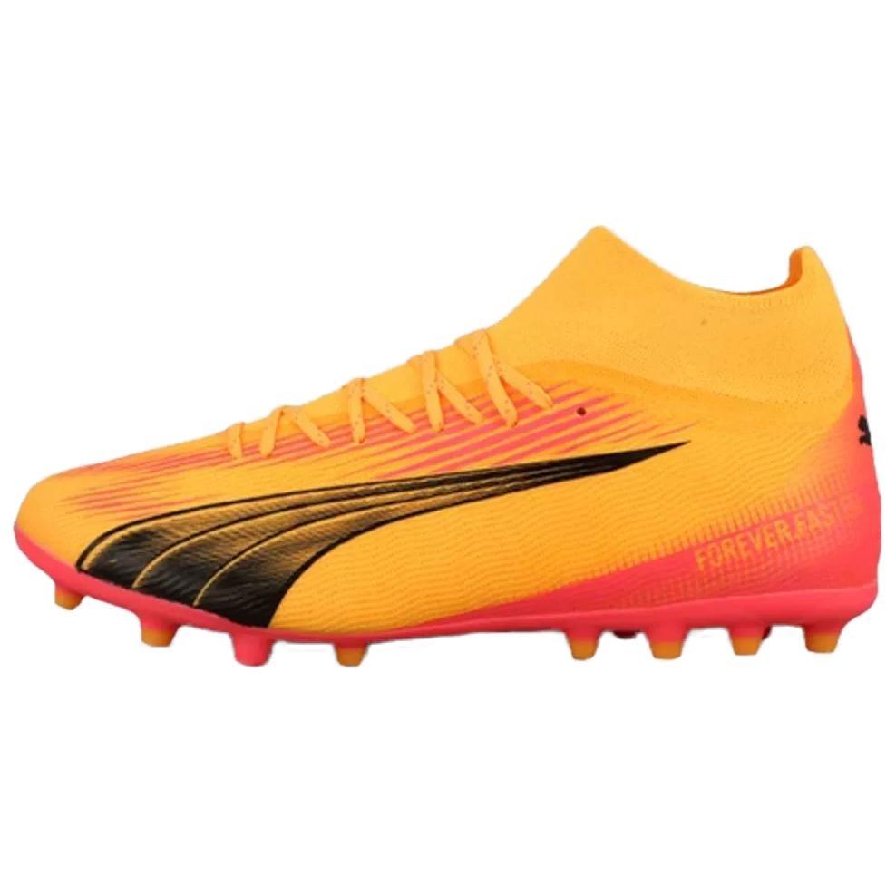 PUMA Ultra Pro MG Football Boots Yellow Black Red Men s 107752-03 EU 43