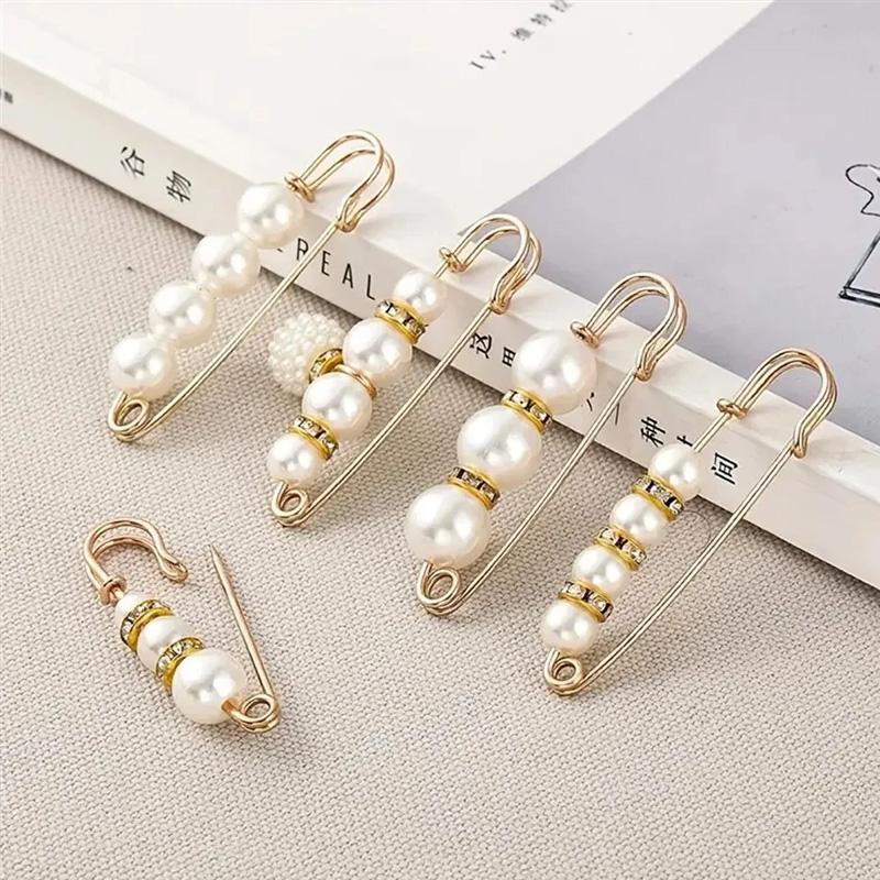 6/8Pcs Metal DIY Accessories Corset Brooch Clothing Leak Proof Fashion Women