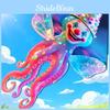 Cartoon Octopus 3d Kite With Polyester Material For Childrens Outdoor Play