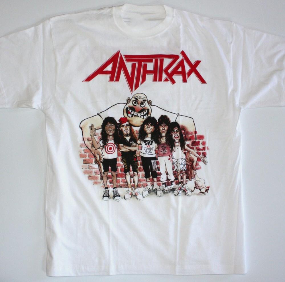 ANTHRAAX STATE OF EUPHORIA Белый Мужская Все Размеры D566 Унисекс Футболка XL