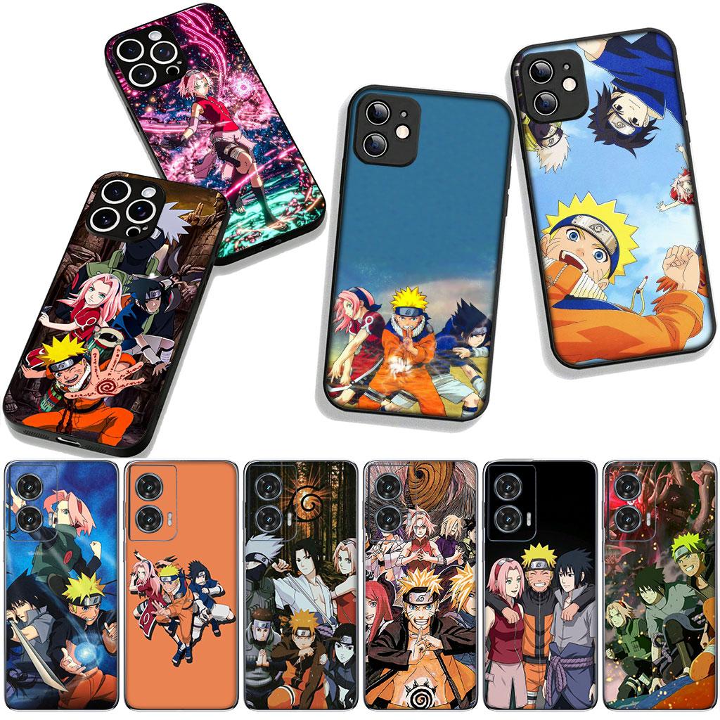Haruno Sakura Sasuke Narutos Kakashi Case for Motorola Moto G04 G13 G14 G22 G23 G20 G32 G34 G35 G64 G82 G84 G53 G60 G72 E14 E15