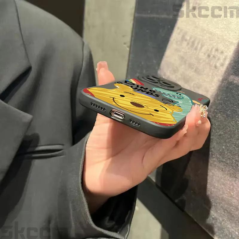 Graffiti Lotso Winnie Pooh Dinosaur Pattern Case For Samsung Galaxy S25 Ultra S24 S23 S22 Plus S21 S20 FE A55 A54 A15 A35 Cover