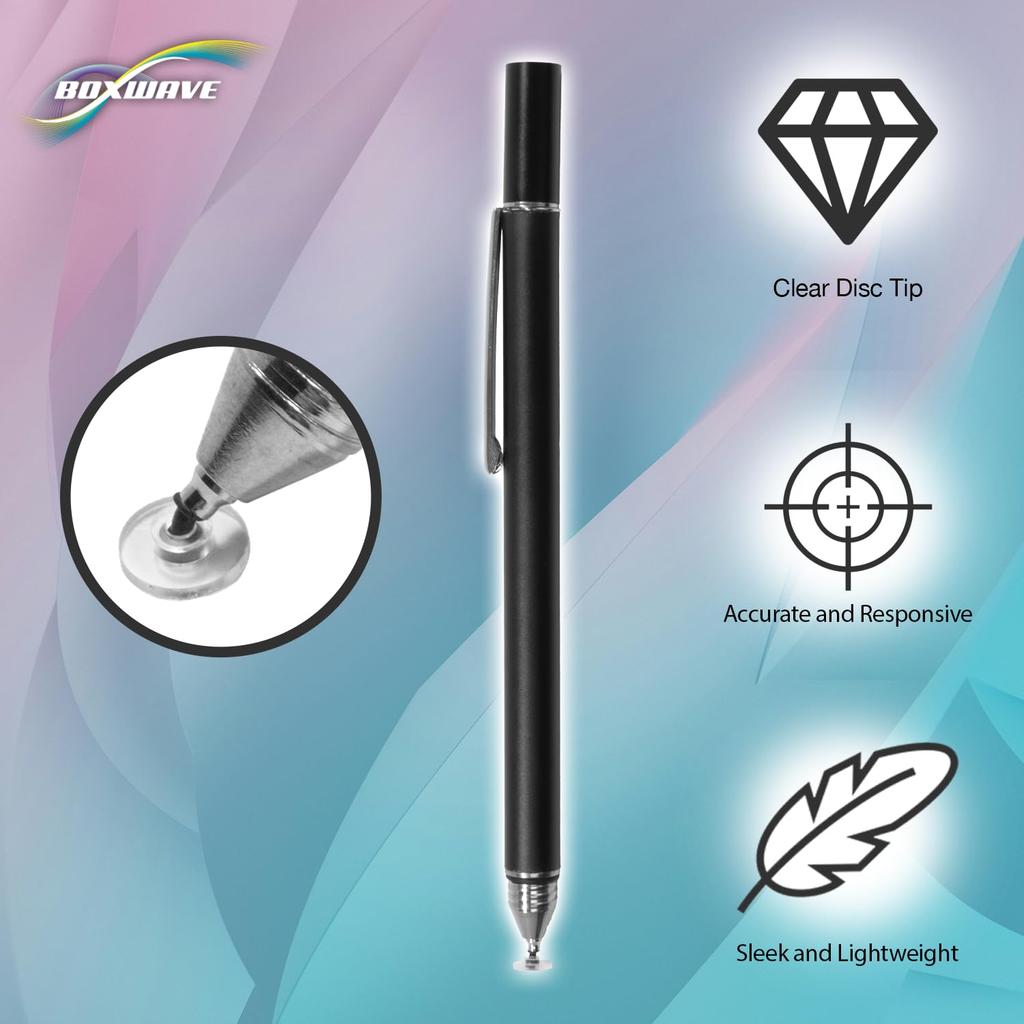 Lenovo 300e Chromebook 2nd Generation (11.6-inch) Stylus (BoxWave) - FineTouch Capacitive Stylus, Jet Black