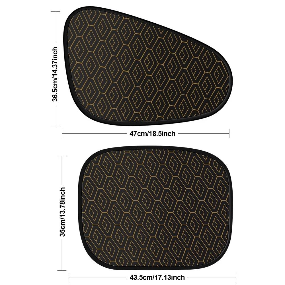 Electrostatic Curtain for Car Side Window Sun Protection Cover Foldable Car Sun Shade 99.9% UV Ray Blocking Window Heat Blocking
