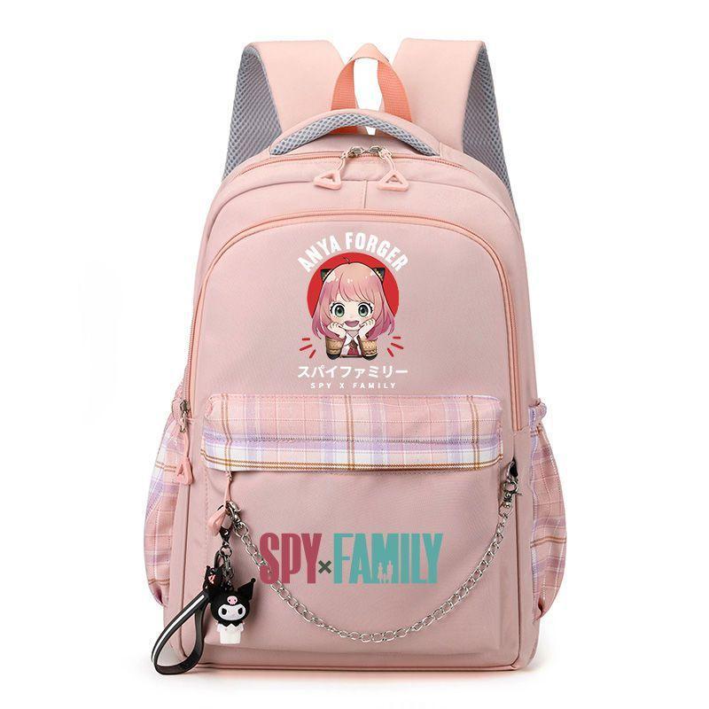 Spy Play House With School Bag Ania Handsome Backpack Elementary And Secondary School Student Campus Trend Backpack Large Capacity