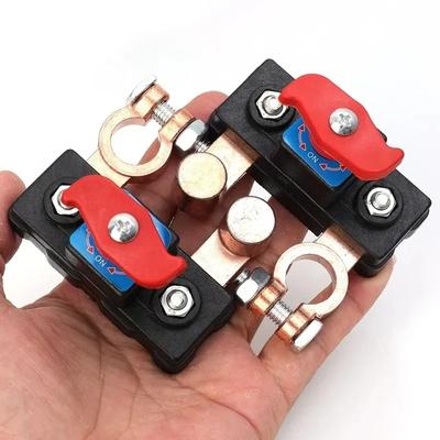 Car Manual Automatic Circuit Breaker Battery Disconnect Switch Universal Anti-Power Off Leakage Protector Auto Parts 12V/24V