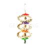 Various Bird Toy Set Parrot Hanging Bell Cage Toy Bird Swing Chewing Toys