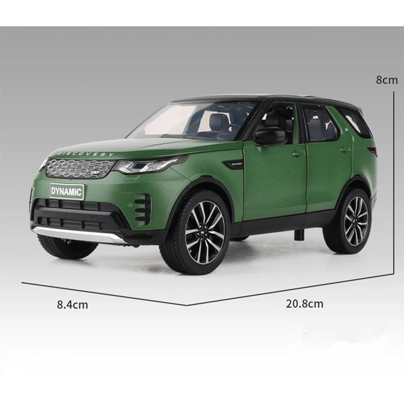 1/24 Land Rover Discovery Evoque R-Dynamic SE SUV Alloy Car Model Diecast Metal Toy Vehicles Car Model Sound and Light Collection Kids Gift
