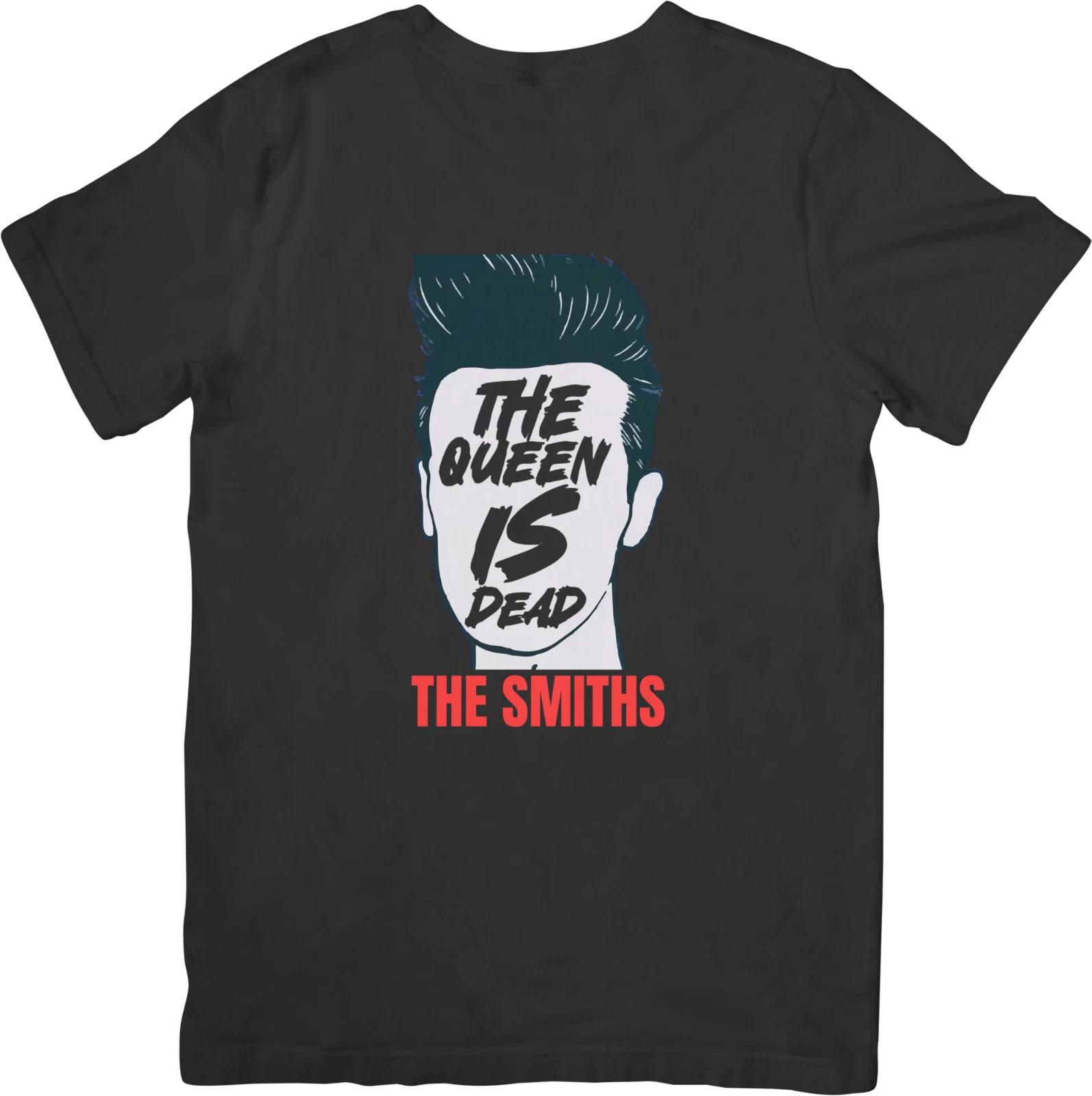 

The Smiths Music Unisex Fit for Men & Women Quality Cotton T-Shirt Black XL