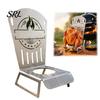 Accessoires de Barbecue d'Extérieur pour Fumoirs, Râtelier pour Poulet à la Bière, Support Vertical Durable en Métal pour Volaille, Râtelier en Acier Inoxydable Résistant à la Chaleur BBQ