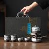1011 New Purple Sand Automatic Tea Set Gift Box Set Household Complete Set of Kung Fu Ceramic Tea Pot Business Gifts