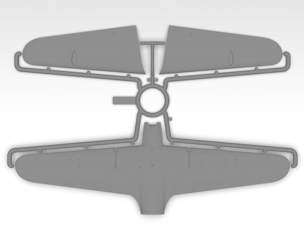 ICM Henschel Condor Legion Plastic Model Kit 32016 1/32 Hs123A-1 (Airplane)