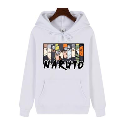 Cómoda, Suave y Gruesa Sudadera con Capucha para Hombre con Estampado de Anime Naruto de Alta Calidad, Casual y a la Moda, Cálida para Otoño e Invierno