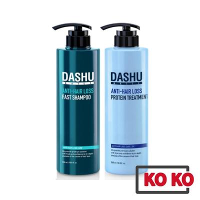 Tägliches Anti-Haarausfall-Shampoo, Behandlung 500 ml, 4 Typen für alle Haartypen